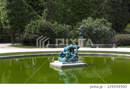 in the gardens of the Rodin musem, Paris, France 129349300