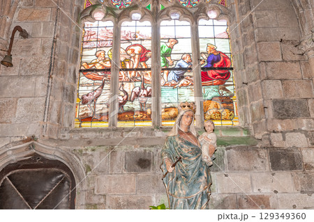 Saint-pol-de-Leon cathedral, brittany, france 129349360