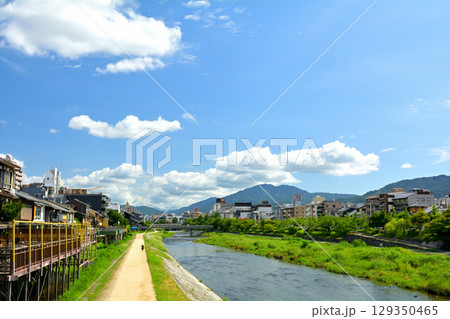 京都・鴨川 京都・鴨川 129350465
