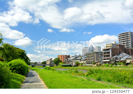 京都・鴨川 京都・鴨川 129350477