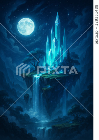 幻想的なイラスト 幻想的なイラスト 129351488