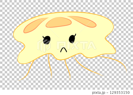 カラフルなクラゲ 129353150