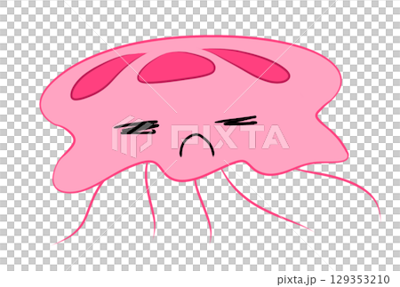 カラフルなクラゲ カラフルなクラゲ 129353210