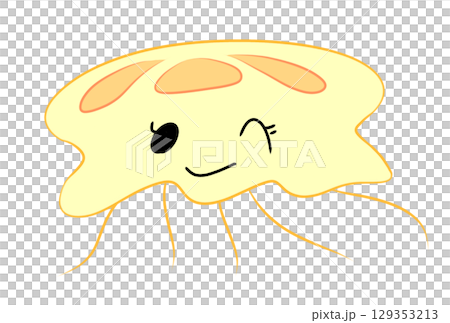 Colorful jellyfish 129353213