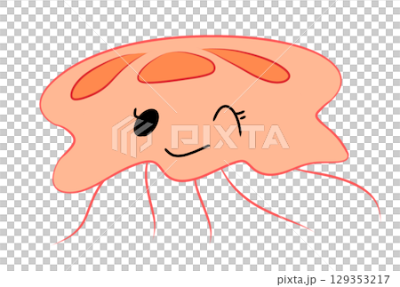 Colorful jellyfish Colorful jellyfish 129353217
