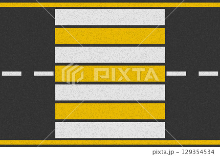 asphalt road for transport with markings vector illustration 129354534