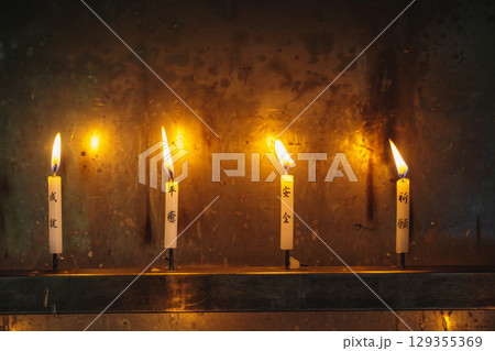 竹生島宝厳寺 観音堂の祈りの灯火 129355369