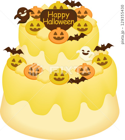 ハロウィンケーキ 129355430