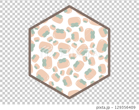 牡蠣六角形框架 129356409