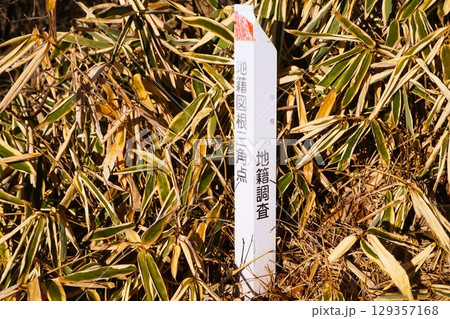 掃部ヶ岳　かもんがたけ　榛名山　上毛三山　登山　地籍図根三角点　地籍調査 129357168