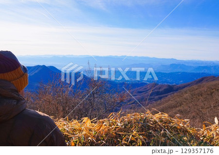 掃部ヶ岳　かもんがたけ　榛名山　上毛三山　登山　山頂　景色 129357176