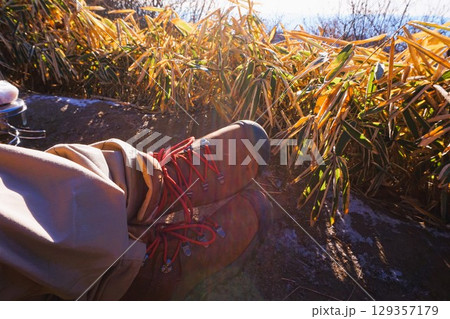 掃部ヶ岳　かもんがたけ　榛名山　上毛三山　登山　登山靴 129357179
