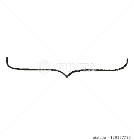 Black crayon brace line hand painting, vector underlined, allusion checkmark, pencil or chalk emphasis highlight stroke Black crayon brace line hand painting, vector underlined, allusion checkmark, pencil or chalk emphasis highlight stroke 129357759