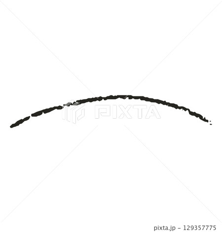 Black crayon arc line doodle painting, vector wave underlined, handwriting pencil chalk curve stroke, doodle scribble Black crayon arc line doodle painting, vector wave underlined, handwriting pencil chalk curve stroke, doodle scribble 129357775
