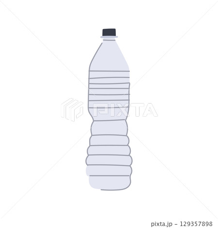 convenience plastic water bottle cartoon vector illustration convenience plastic water bottle cartoon vector illustration 129357898