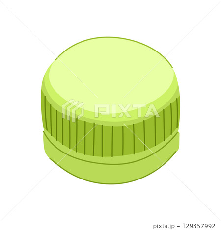 biodegradable plastic bottle cap cartoon vector illustration biodegradable plastic bottle cap cartoon vector illustration 129357992