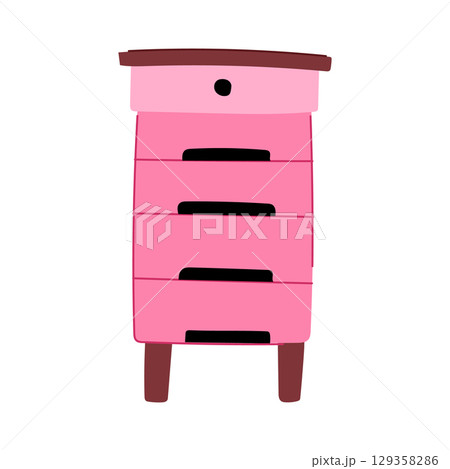 swarm hive cartoon vector illustration 129358286