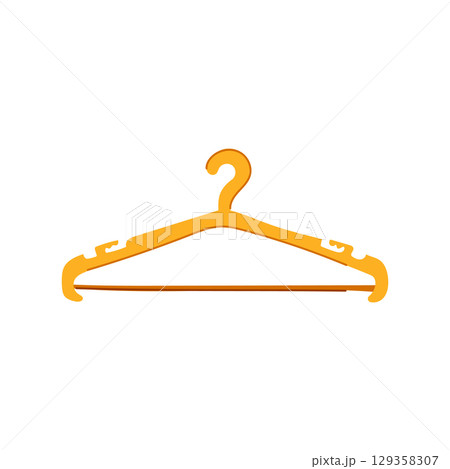 storage hanger plastic cartoon vector illustration storage hanger plastic cartoon vector illustration 129358307