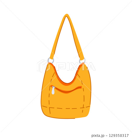 tote handbag woman leather cartoon vector illustration tote handbag woman leather cartoon vector illustration 129358317