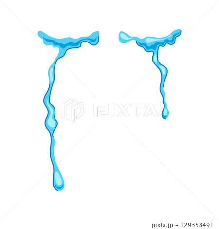 heartache cry cartoon vector illustration 129358491