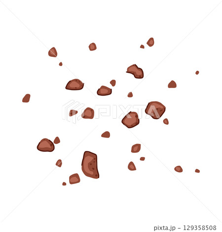 crispy cookie crumb cartoon vector illustration crispy cookie crumb cartoon vector illustration 129358508
