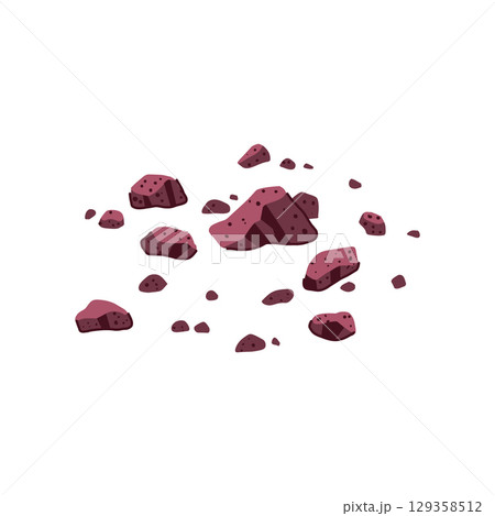 butter cookie crumb cartoon vector illustration butter cookie crumb cartoon vector illustration 129358512