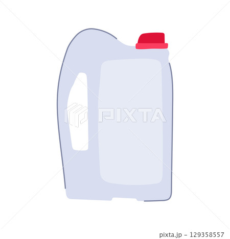 bpafree canister plastic cartoon vector illustration 129358557