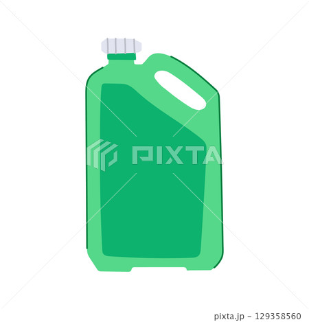 lightweight canister plastic cartoon vector illustration 129358560