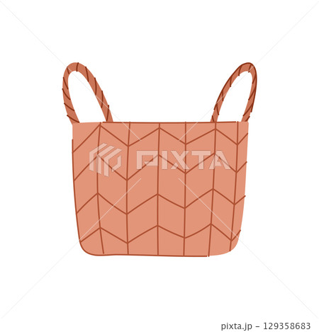 tradition basket easter cartoon vector illustration tradition basket easter cartoon vector illustration 129358683