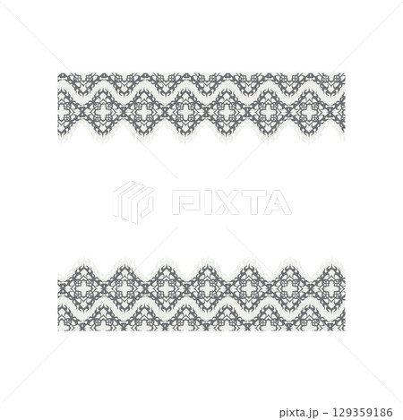 mandala flower And seamless pattern luxury vector 129359186