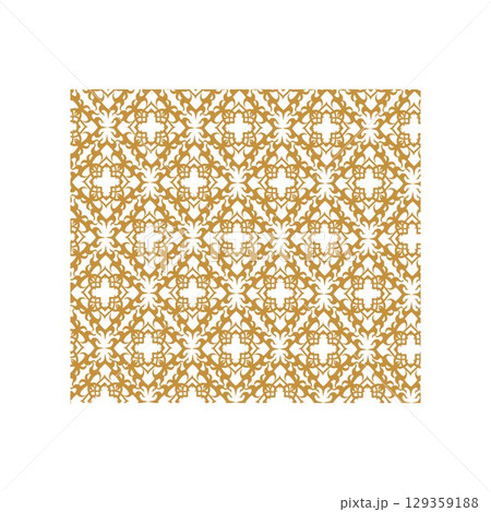 mandala flower And seamless pattern luxury vector 129359188