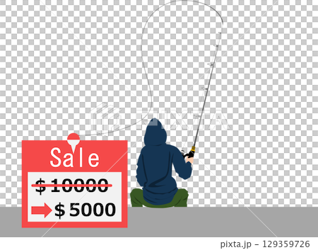 Illustration of the anchoring effect (behavioral economics) Illustration of the anchoring effect (behavioral economics) 129359726