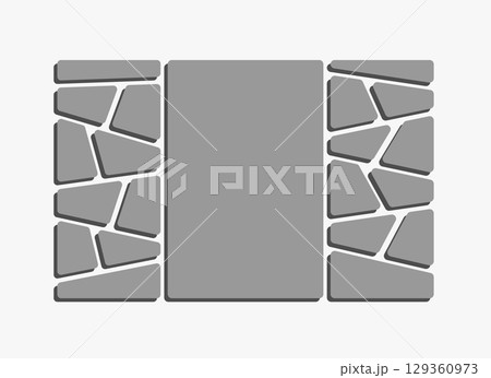 Template collage of 21 frames, images, photo 129360973