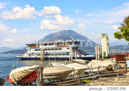Ferry in Varenna 129361306