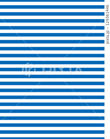 青のボーダーの背景素材 青のボーダーの背景素材 129361446