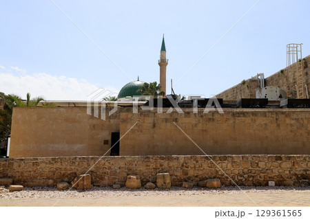 The ancient fortress city of Acre on the Mediterranean coast. The ancient fortress city of Acre on the Mediterranean coast. 129361565