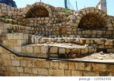 The ancient city of Safed in northern Israel. City of artists and Kabbalists. The ancient city of Safed in northern Israel. City of artists and Kabbalists. 129362450