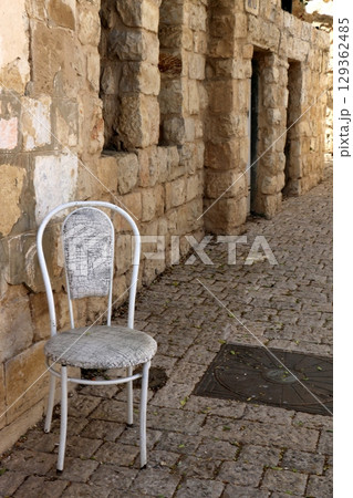 The ancient city of Safed in northern Israel. City of artists and Kabbalists. The ancient city of Safed in northern Israel. City of artists and Kabbalists. 129362485