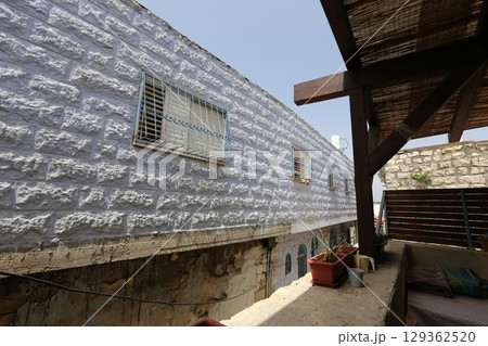 The ancient city of Safed in northern Israel. City of artists and Kabbalists. The ancient city of Safed in northern Israel. City of artists and Kabbalists. 129362520