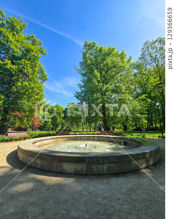 Urban Nature Peaceful Park Landscapes Urban Nature Peaceful Park Landscapes 129366659