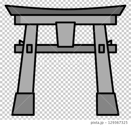 Mysterious torii gate illustrations for talismans and barriers at shrines and temples Mysterious torii gate illustrations for talismans and barriers at shrines and temples 129367325