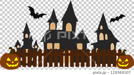 Halloween illustration 129369107