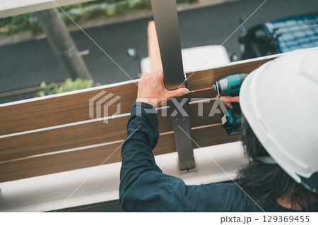 ベランダリフォーム 129369455