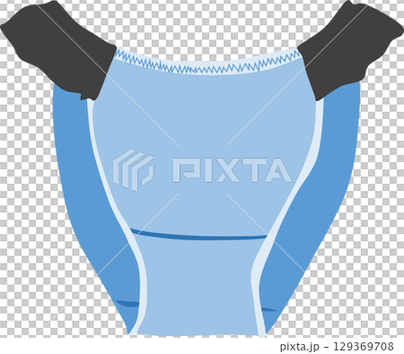 Illustration of pants 129369708