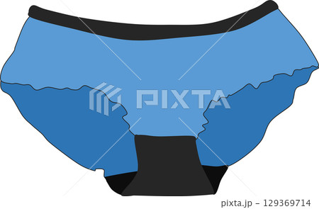 パンツのイラスト	 129369714