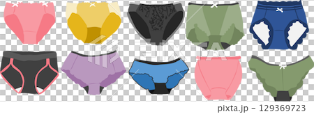 褲子插圖集 129369723