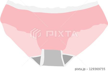 パンツのイラスト	 129369735