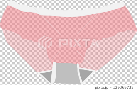 パンツのイラスト	 129369735