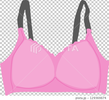 胸罩插圖 129369874