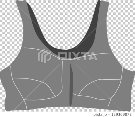 ブラジャーのイラスト	 129369878